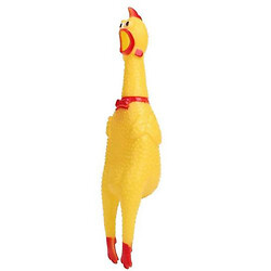 Резиновая игрушка "Кричащая курица" (36 см)