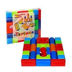 Кубики "Теремок" (28 элементов), M-Toys