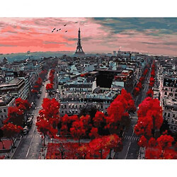 Картина за номерами "Червоні фарби Парижу"
