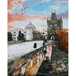 Картина по номерам "Осенняя мостовая"