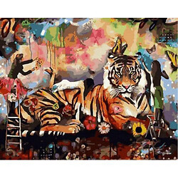 Картина по номерам "Величественный тигр"