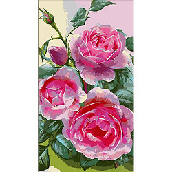 Картина за номерами "Троянди" 50х25 см