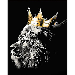 Картина за номерами "Цар звірів" 30х40 см