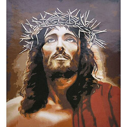 Картина по номерам "Иисус с терновой короной" 30х40 см
