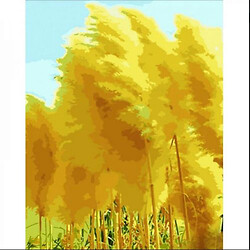 Картина по номерам "Желтые перышки"