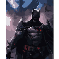 Картина по номерам "Силуэт Бэтмена"