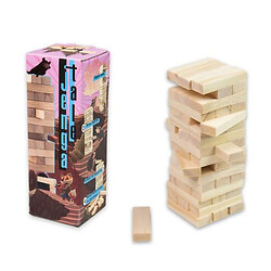 Настольная игра "Jenga Tale" 48 брусков, мини (укр), Strateg