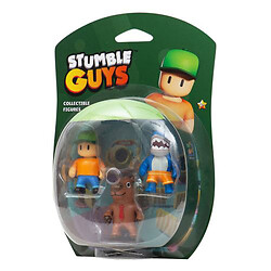 Набор фигурок  "STUMBLE GUYS -МЕГАЛОДОН, МИСТЕР СТАМБЛ, КАПИБАРА", Stumble Guys