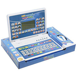 Детский ноутбук "Мой первый компьютер" (голубой)