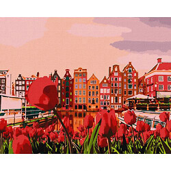 Картина по номерам "Вечерний Амстердам"