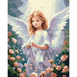 Картина по номерам "Ангельская внешность" 40х50 см