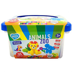 Набір тіста для ліплення "Zoo animals box", Окто