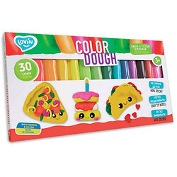 Набор теста для лепки "Color Dough" (30 шт)