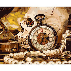 Картина по номерам "Старинные часы"