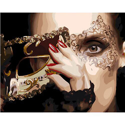 Картина по номерам "Золотая маска" 40х50 см