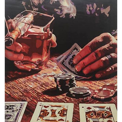 Картина по номерам "Партия в покер"