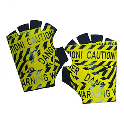 Игровые перчатки "Caution! (Осторожно!)"