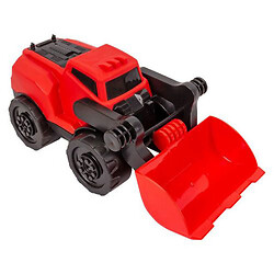 Машинка пластиковая "Трактор", красный
