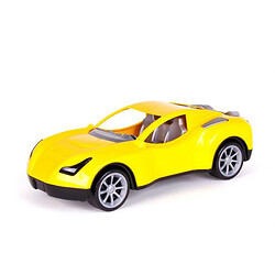 Машинка пластиковая "Спорткар" (желтая)