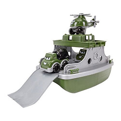 Пластиковая игрушка "Паром Военный транспорт"
