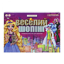 Настольная игра "Веселый шоппинг Premium" (укр)