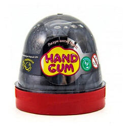 Лизун-антистресс "Hand gum" 120 г черный