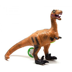 Динозавр резиновый "Велоцираптор", большой, со звуком