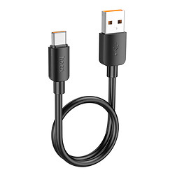 USB кабель Hoco X96 Hyper, Type-C, 0.25 м., Чорний