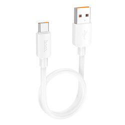 USB кабель Hoco X96 Hyper, Type-C, 0.25 м., Білий