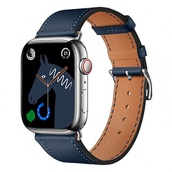 Ремінець Apple Watch 42 / Watch 44, Hoco iWatch WA17, Dark Navy, Синій