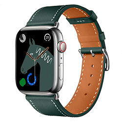 Ремінець Apple Watch 42 / Watch 44, Hoco iWatch WA17, Dark Night Green, Зелений