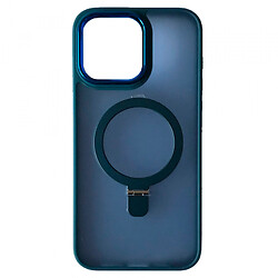 Чохол (накладка) Apple iPhone 15 Pro Max, Matte Ring, Dark Blue, MagSafe, Синій