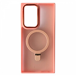 Чехол (накладка) Samsung S928 Galaxy S24 Ultra, Matte Ring, MagSafe, Light Pink, Розовый