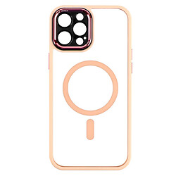 Чохол (накладка) Apple iPhone 12 Pro Max, Calais, MagSafe, Рожевий