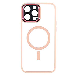 Чохол (накладка) Apple iPhone 13 Pro Max, Calais, MagSafe, Рожевий