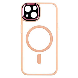 Чохол (накладка) Apple iPhone 13, Calais, MagSafe, Рожевий
