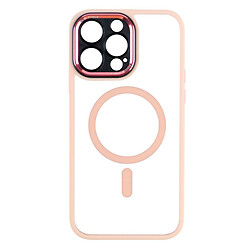 Чохол (накладка) Apple iPhone 14 Pro Max, Calais, MagSafe, Рожевий