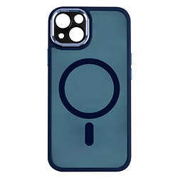 Чохол (накладка) Apple iPhone 14, Calais, Dark Blue, MagSafe, Синій