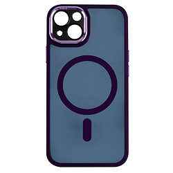 Чохол (накладка) Apple iPhone 14, Calais, Deep Purple, MagSafe, Фіолетовий