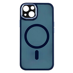 Чохол (накладка) Apple iPhone 15, Calais, Dark Blue, MagSafe, Синій