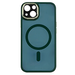 Чохол (накладка) Apple iPhone 15, Calais, MagSafe, Зелений