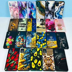 Чохол (накладка) Samsung A307 Galaxy A30s / A505 Galaxy A50, Marble and Pattern Glass Case, Beach, Малюнок - № 2