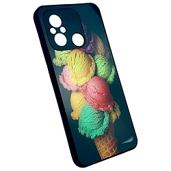 Чехол (накладка) Samsung A546 Galaxy A54 5G, Marble and Pattern Glass Case, Ice-Cream, Рисунок