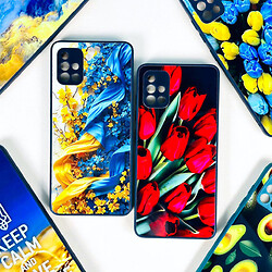 Чохол (накладка) Xiaomi Redmi 10C, Marble and Pattern Glass Case, Ukraine, Малюнок - № 6