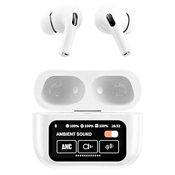Bluetooth-гарнитура AirPods A9 Pro, Стерео, Белый
