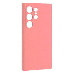 Чехол (накладка) Samsung S918 Galaxy S23 Ultra, Original Soft Case, Light Pink, Розовый