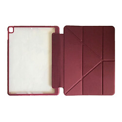 Чехол (книжка) Apple iPad AIR, Smart Case Clear With Stylus, Dark Red, Красный