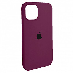 Чохол (накладка) Apple iPhone 13 Pro Max, Original Soft Case, Бордовий