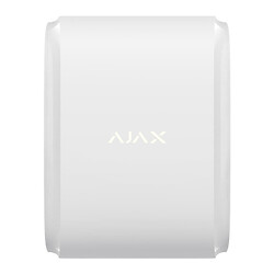 Бездротовий датчик руху Ajax DualCurtain Outdoor, Білий