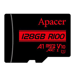 Карта памяти Apacer AP128GMCSX10UB-RA, 128 Гб.